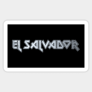 Heavy metal El Salvador Sticker